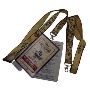 Disney California Adventure AP Food and Wine Festival 2019 Lanyard Disneyland